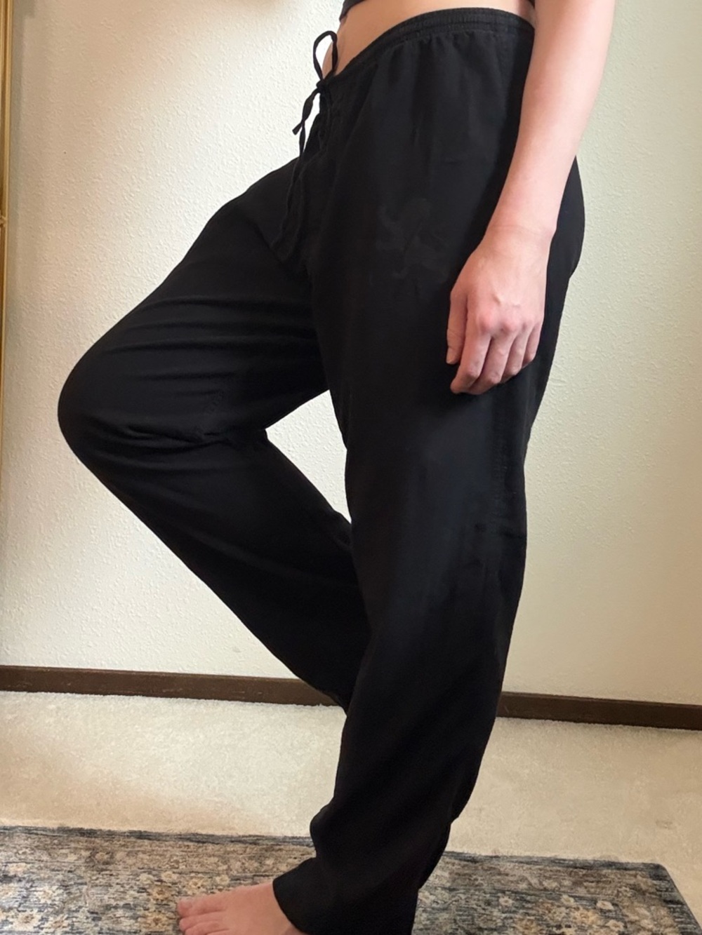 Y2K Express Low Rise Pajama Pants 2000s Loungewear Casual - Picture 5 of 11